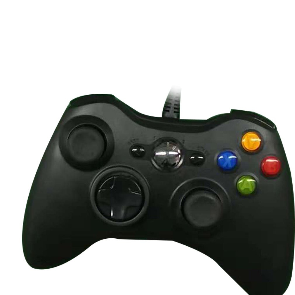 Tay Cầm Chơi Game Có Dây Usb Chất Lượng Cao Cho Microsoft Xbox 360 / Pc Windows