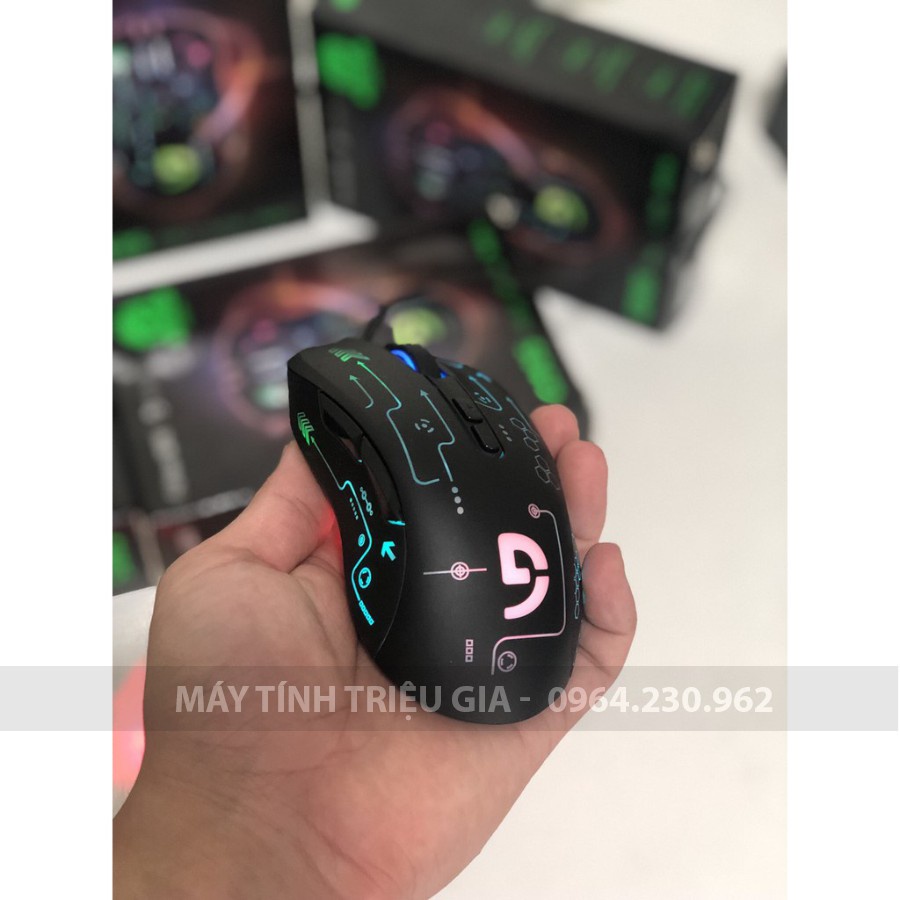 Chuột Có Dây Fuhlen G90s Full Led - Siêu Chuột Gaming Huyền Thoại, 1 Đổi 1 Trong 7 Ngày, Bảo Hành 24 Tháng