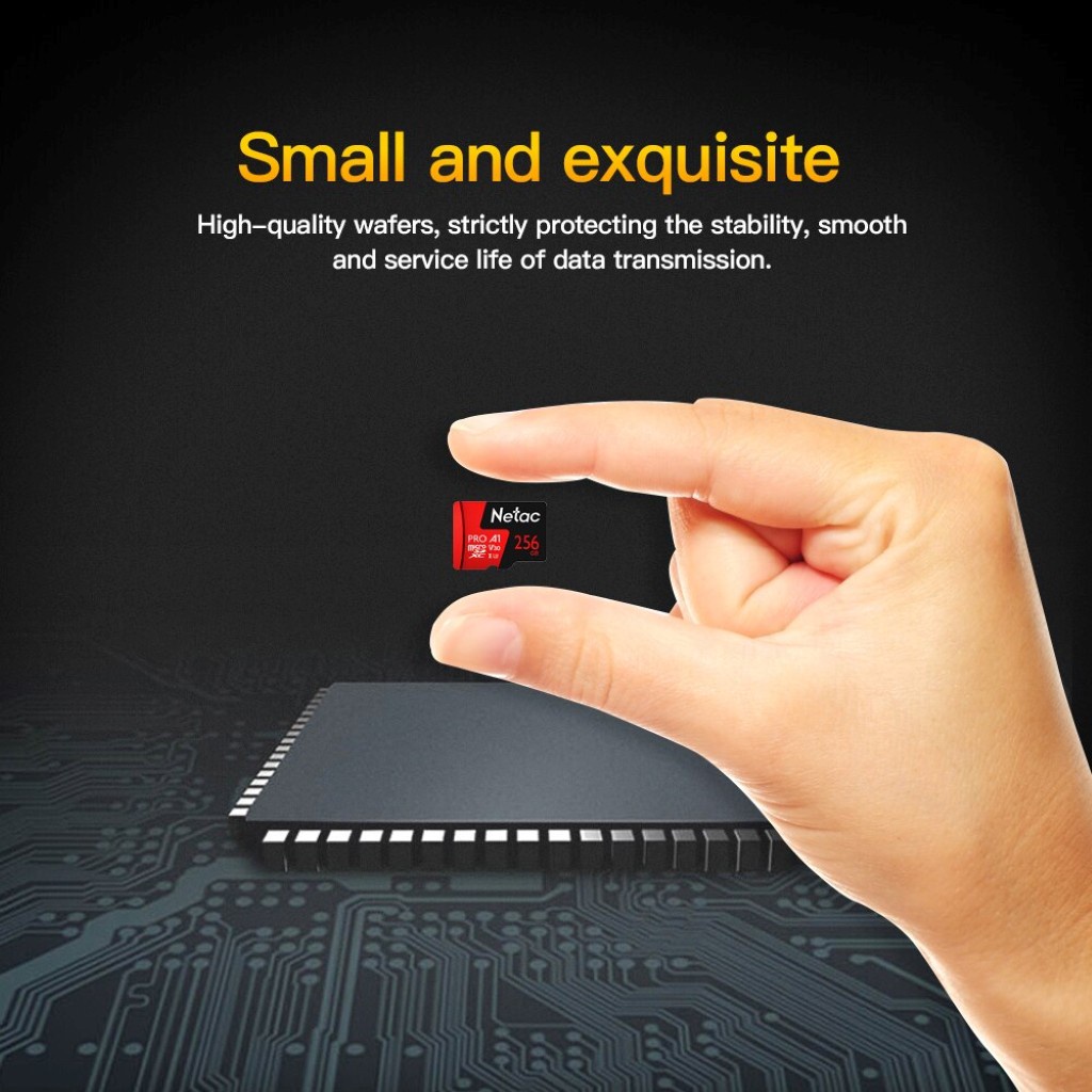 Thẻ nhớ MicroSD Netac P500 Pro 32GB 64GB 128GB chuẩn U3 V30 A1 4K | Netac Micro SD (TF Card)