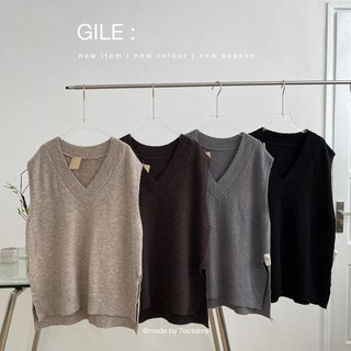 Áo len gile vạt 011