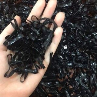 Gói 100g chun buộc tóc đen siêu dai