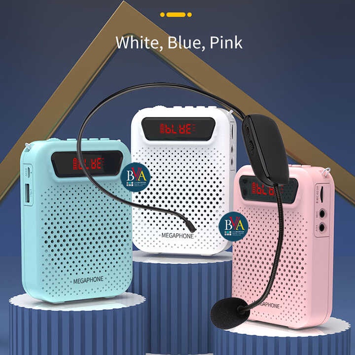 Loa trợ giảng không dây bluetooth MegaPhone K51 chính hãng. Models: K51 trắng, K51 xanh, KP-51 hồng (KingPhone KP51)