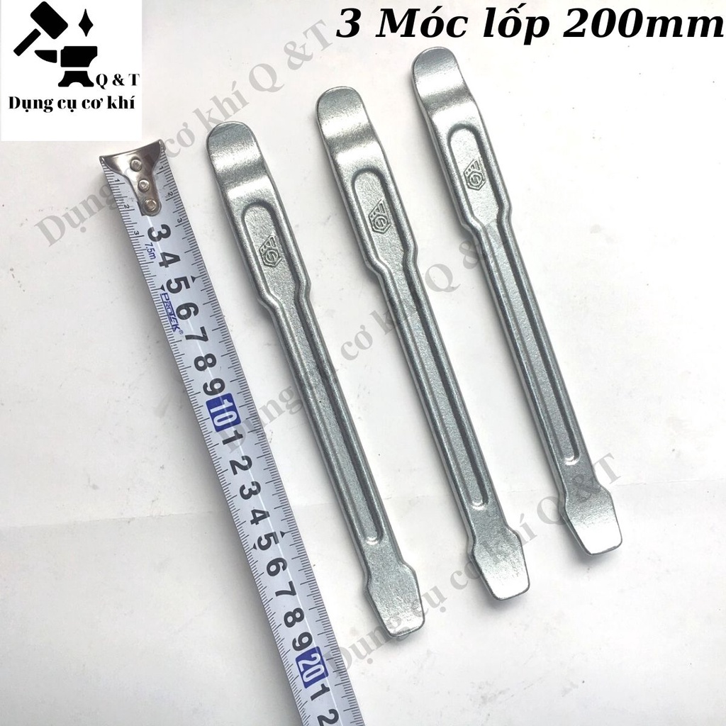 Móc lốp xe đạp ,Móc lốp xe máy ,xe ga,  xe số bộ 3 cây  200mm 210mm 300mm chính hãng meinfa
