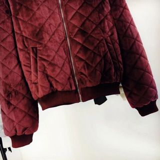 Áo bomber Nhung cực xinh
