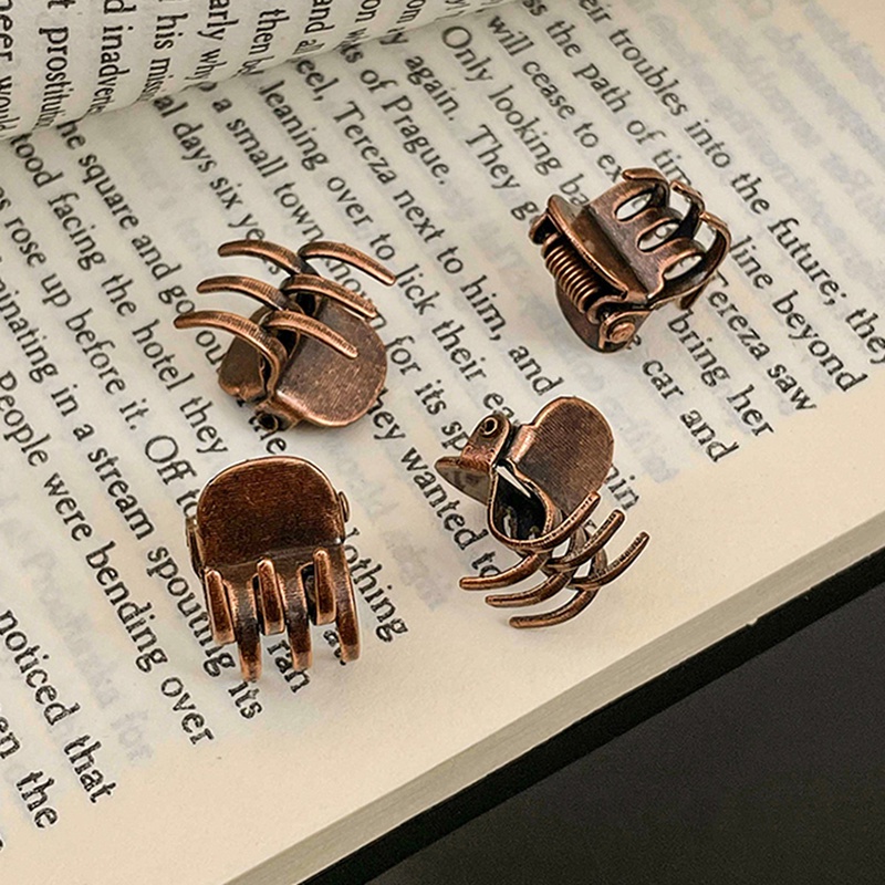 Set 4/6/8 Kẹp Tóc Mini Đơn Giản Thời Trang Theo Phong Cách Hàn Quốc