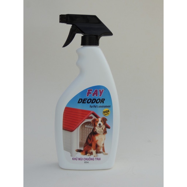 Khử mùi chuồng trại Fay Deodor 600ml