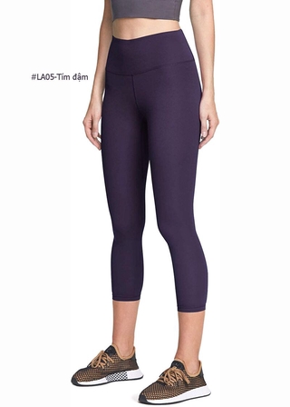 Legging lửng Atika trơn lưng cao