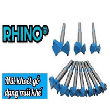 Mũi khoét gỗ RHINO Φ16 đến Φ 60 chính hãng