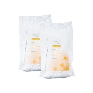 Bông Tẩy Trang Tetra Le Soin Laretat Pur 500 Miếng