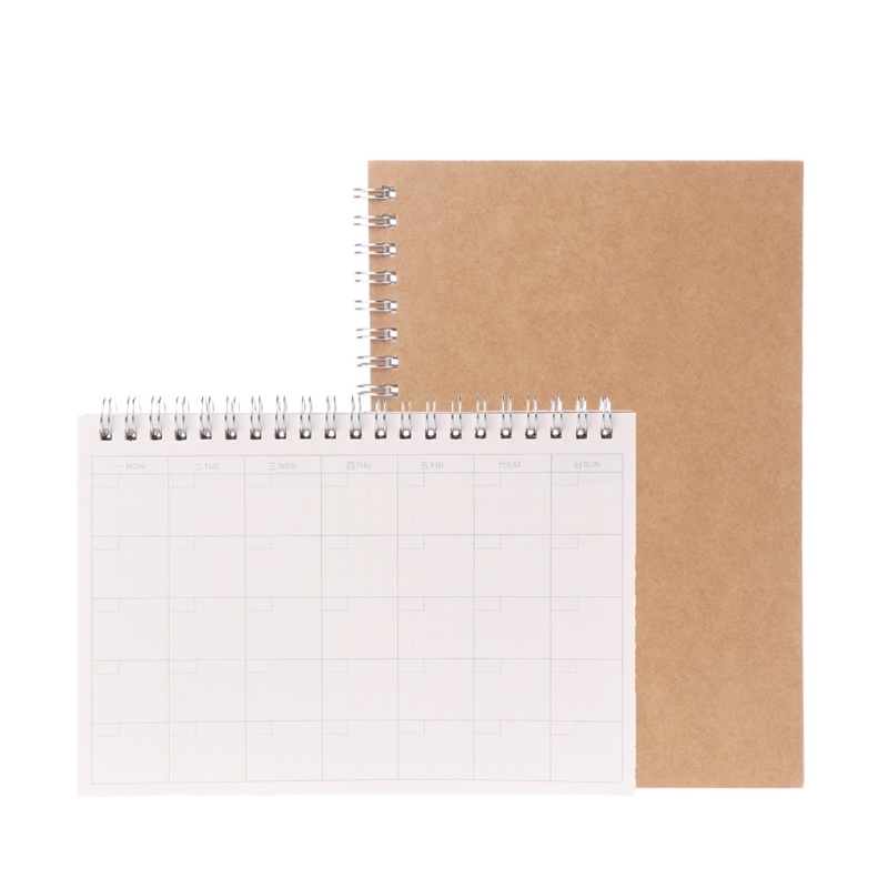 GODD  Planner Book Monthly Weekly Daily Agenda Schedule Blank Diary DIY Study Notebook