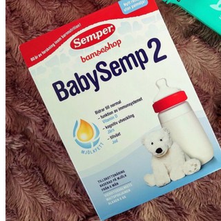 Sữa bột Semper Thuỵ Điển 800g từ số 1-4 [ Date 2023]