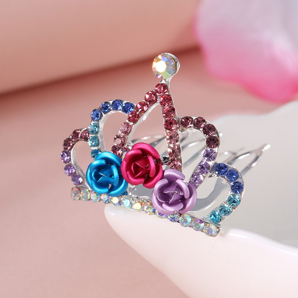 Trâm Cài Tóc Hình Hoa Hồng Cho Bé Gái