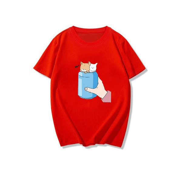 NRVP Áo thun vải mềm mại cổ tròn tay ngắn họa tiết hoạt hình thời trang dành cho trẻ em từ 3- 11 tuổi