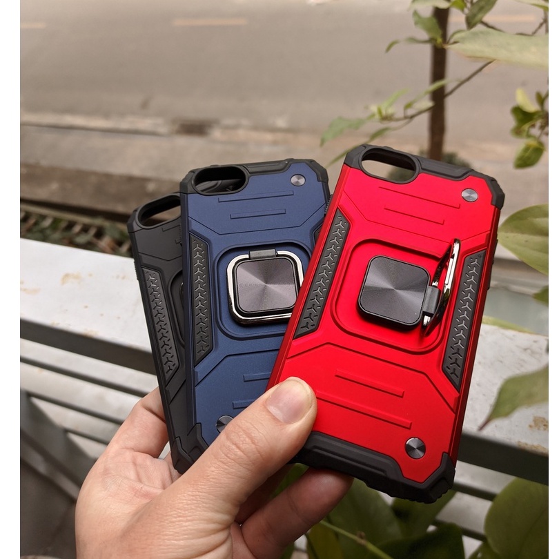 Ốp chống sốc quân đội iPhone SE 2020 6 6s 7 7s 8 8G kèm nhẫn Iring làm giá đỡ