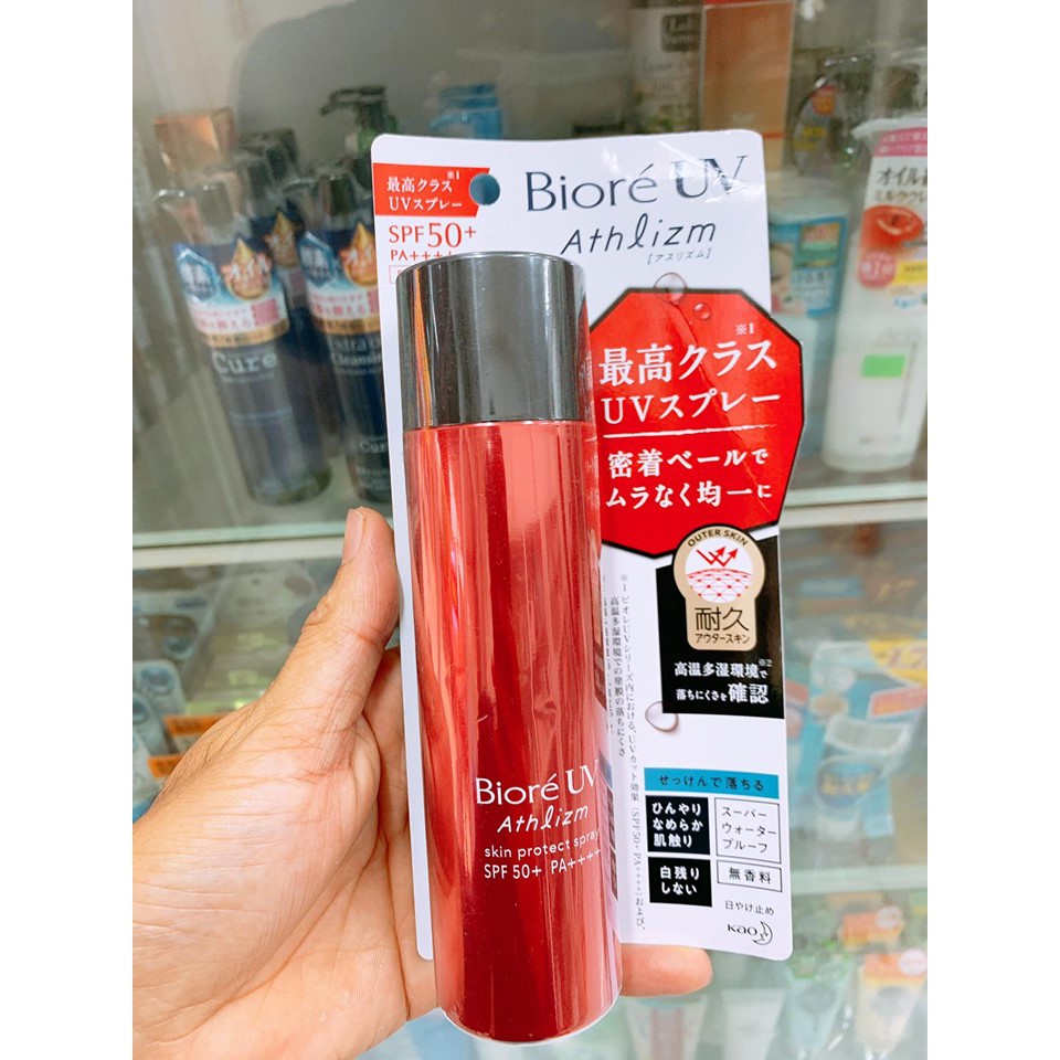 Xịt chống nắng Kem chống nắng Biore UV Athlizm 90g