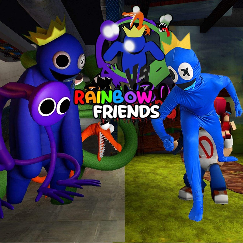 Anime Roblox Rainbow Friend Cosplay Quần Áo Bé Trai Bé Gái Bodysuit Hoạt Hình Trẻ Em Trang Phục Halloween Quà Tặng Sinh Nhật Cho Trẻ Em