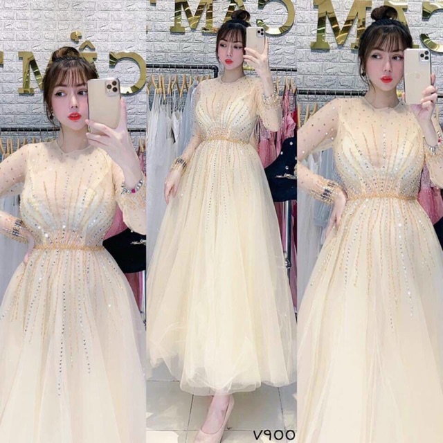 Đầm công chúa kết cườm cực xinh lilystore0932484822-size s/m/l/xl