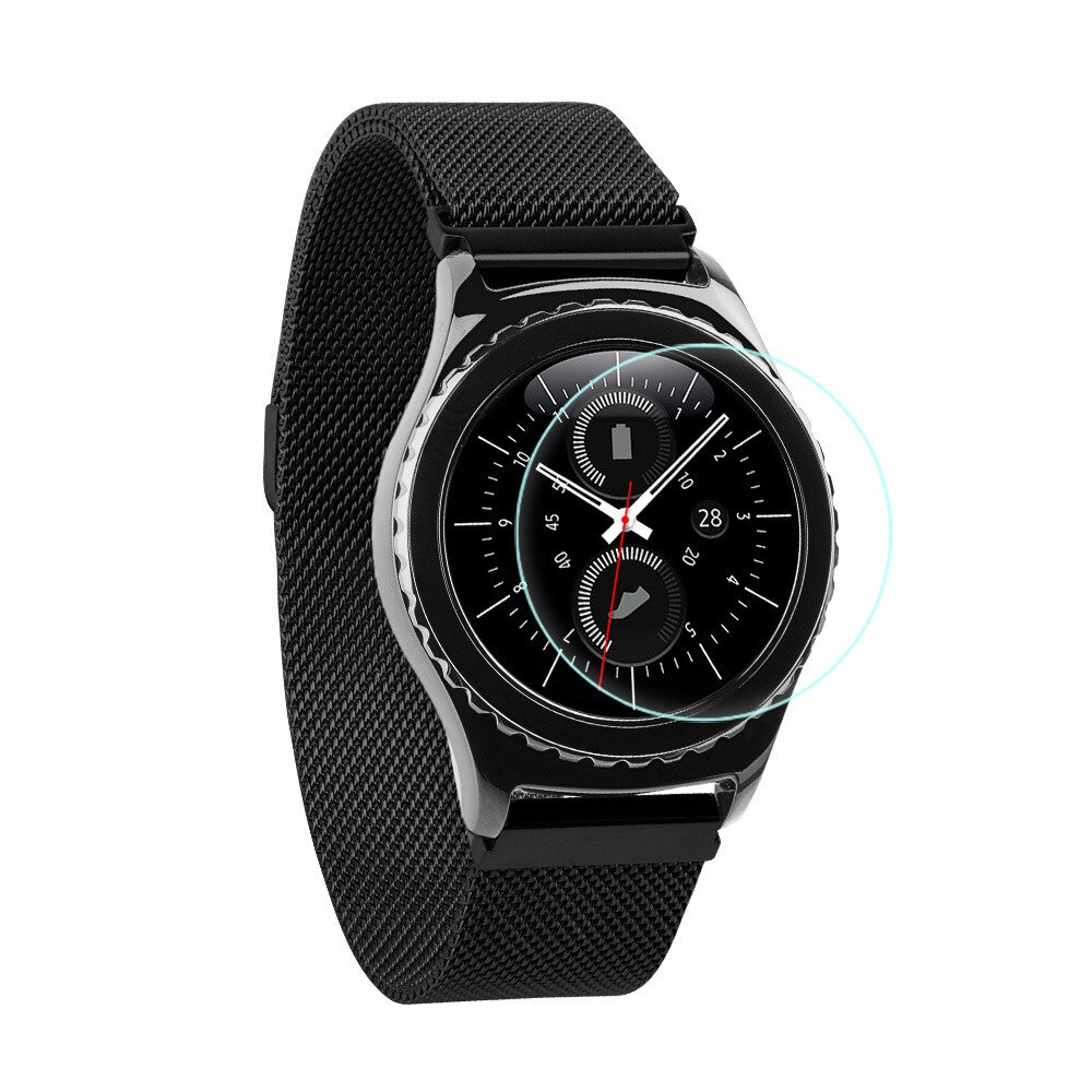 Kính Cường Lực 9h 2.5d Cho Đồng Hồ Samsung Galaxy Gear S3 Frontier S 3 S2 Sport Classic