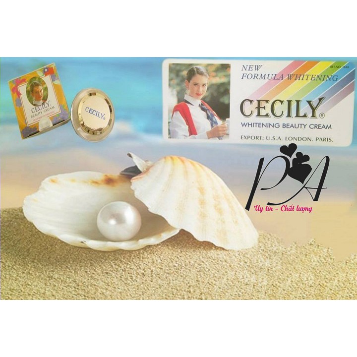 Kem trắng da giảm nám giảm đồi mồi Cecily