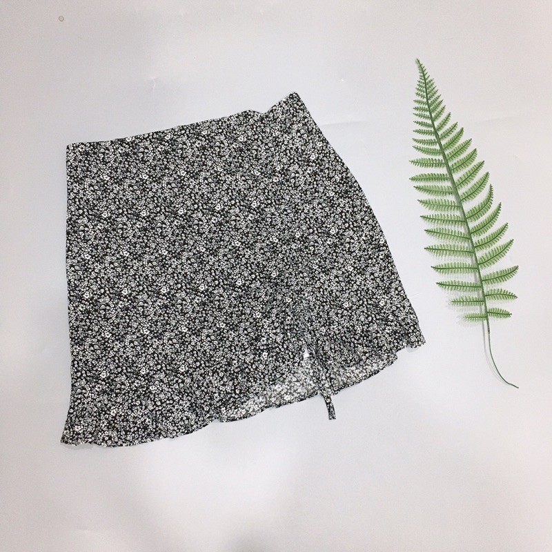 chân váy F21 hoa nhí rút dây xuất xịn | BigBuy360 - bigbuy360.vn