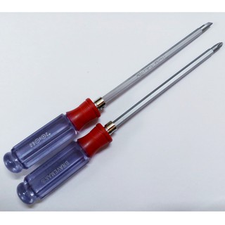 [CHÍNH HÃNG] TUA VÍT 2 ĐẦU CÁN TRONG 6 X 150MM GỒM ĐẦU BAKE (+) ĐẦU DẸP (-