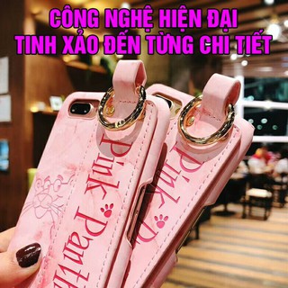 ỐP LƯNG IPHONE X / ỐP DA BÁO HỒNG IPHONE X