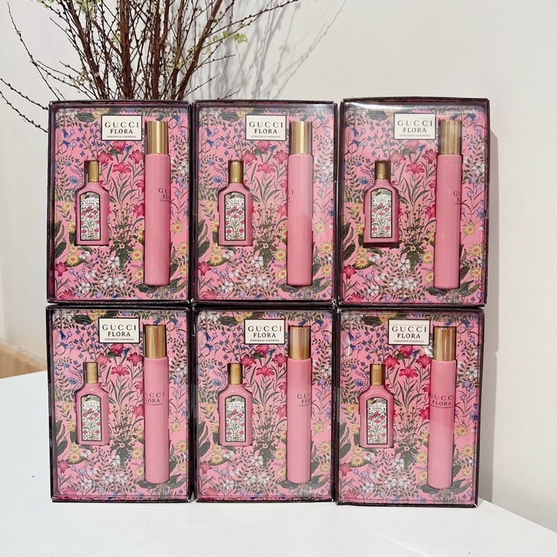 Set Gucci Flora Gorgeous Gardenia New 2021