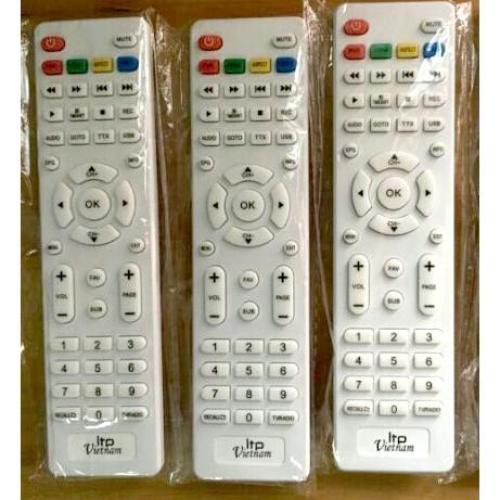 Điều khiển đầu thu DVB T2 STB 1306 - Điều khiển đa năng dùng cho đầu thu LTP