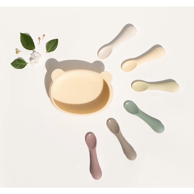 Thìa silicon Modui - Bluemama - Made in Korea