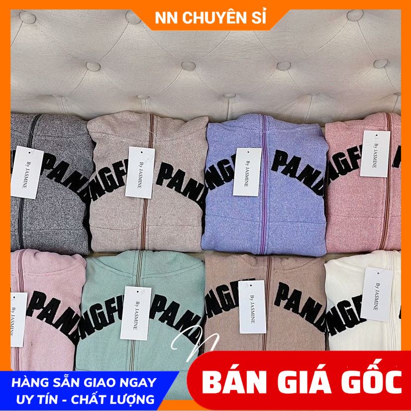 Áo khoác gân tăm cho nữ chất vải mềm co giãn lên phom ôm dáng thêu chữ dễ thương MT1981