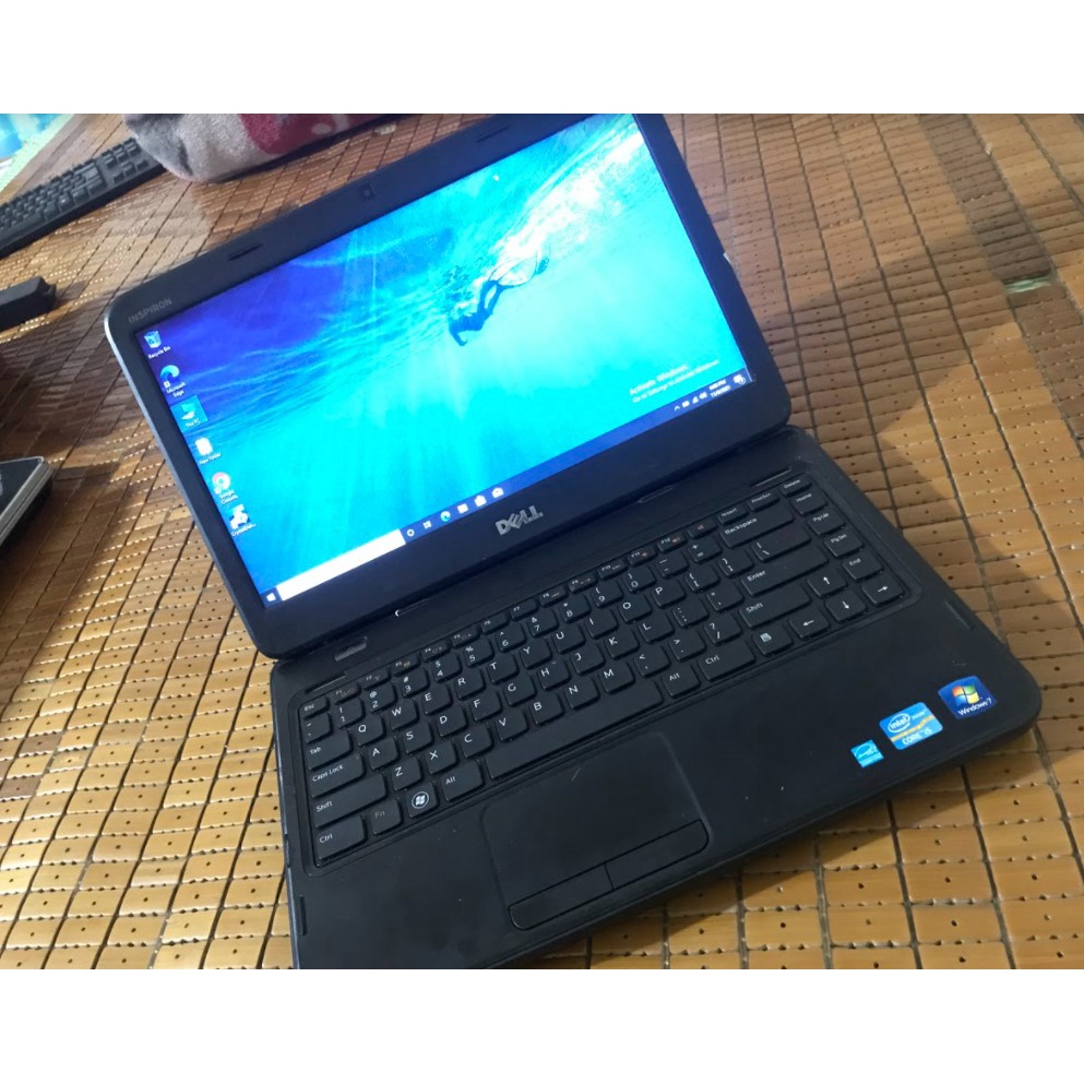 Laptop Dell inspiron N4050 i3 thế hệ 2/4gb ổ cứng ssd chiến tốt LOL