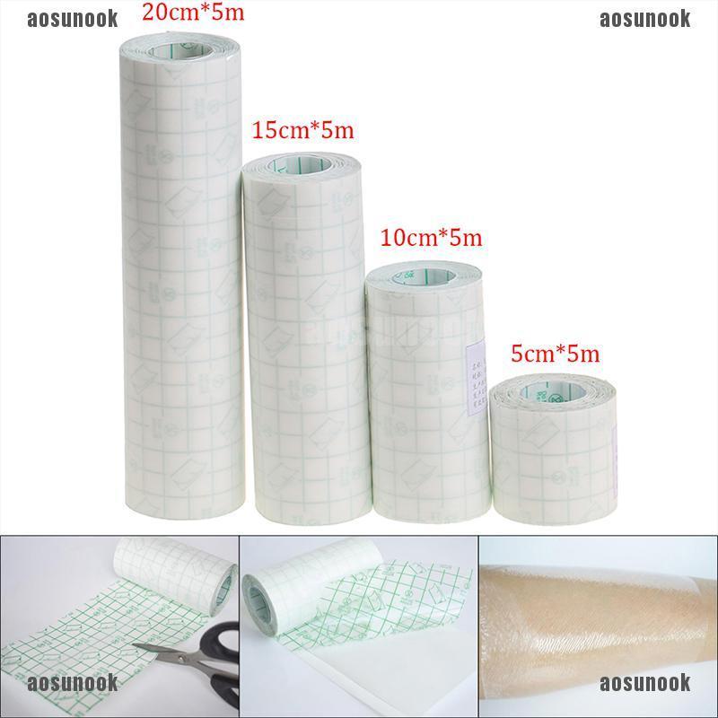 1 Cuộn Miếng Dán PU Chống Thấm Nước Cố Định Vết Thương Trong Y Tế