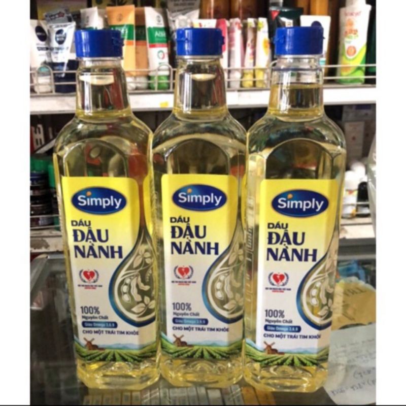 Dầu đậu nành Simply 1L