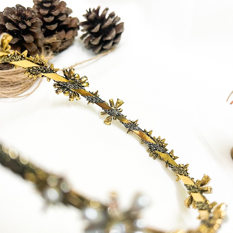 Bờm tóc đính đá cài tóc hình bông hoa hàng loại 1 chắc chắn, thời trang Hàn Quốc Lemi Accessories