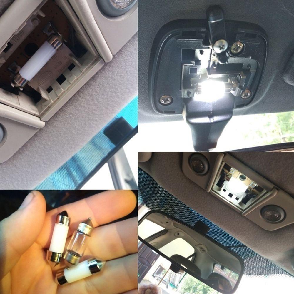 Bộ 2 Đèn LED 12V C5W Chiếu Biển Số Xe Hơi Chuyên Dụng