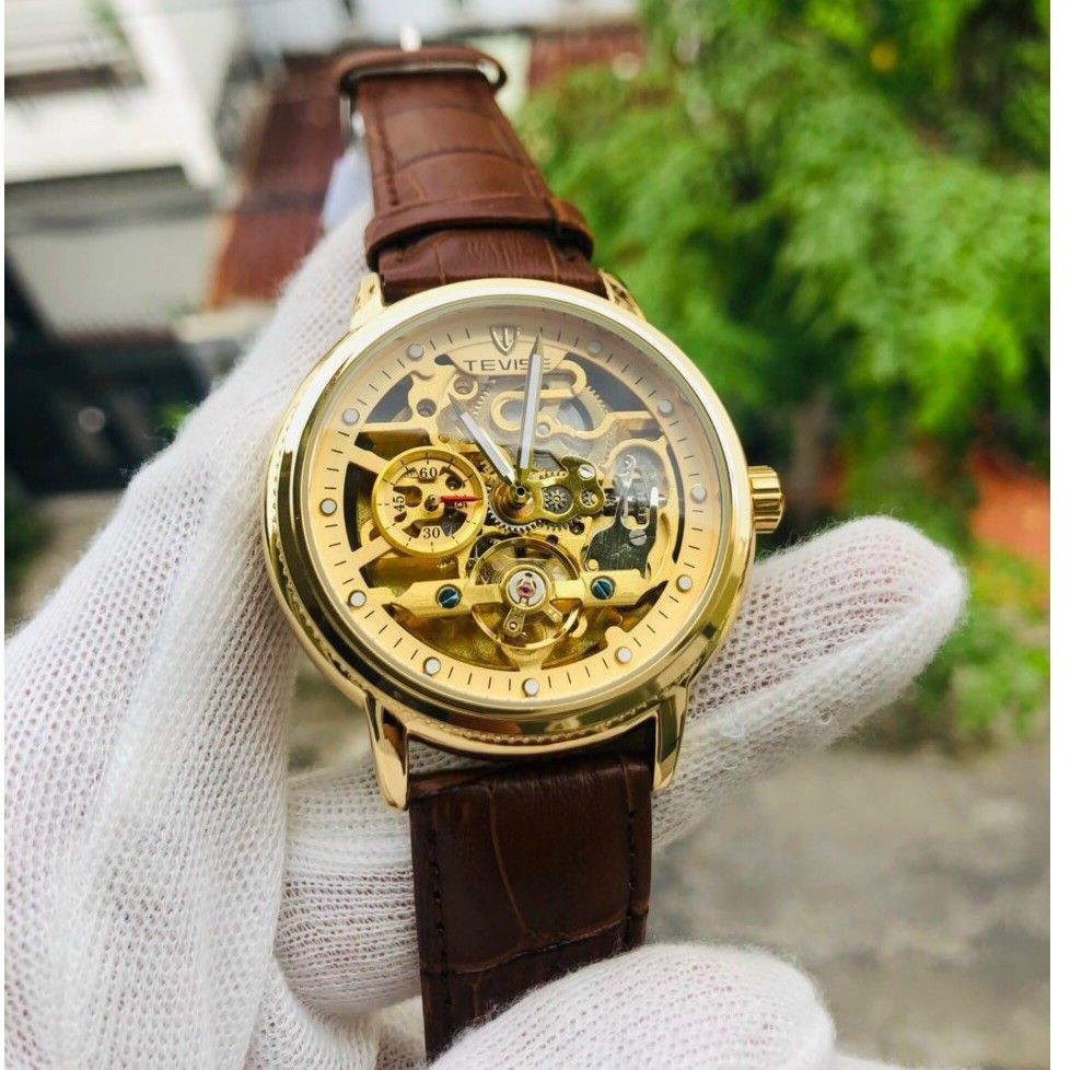 Đồng hồ nam TEVISE cơ tự động chính hãng T612