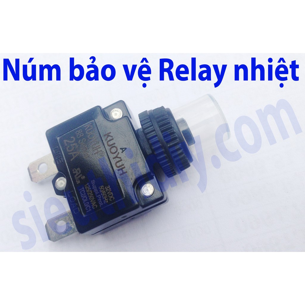 Rơ le relay 3-13A cầu chì nhiệt Đài Loan KUOYUH chính hãng sê ri 88