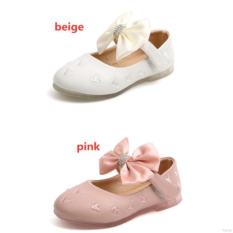 Giày búp bê đính nơ xinh xắn dành cho bé gái