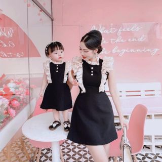 Mẹ và bé phối tơ chuẩn đẹp