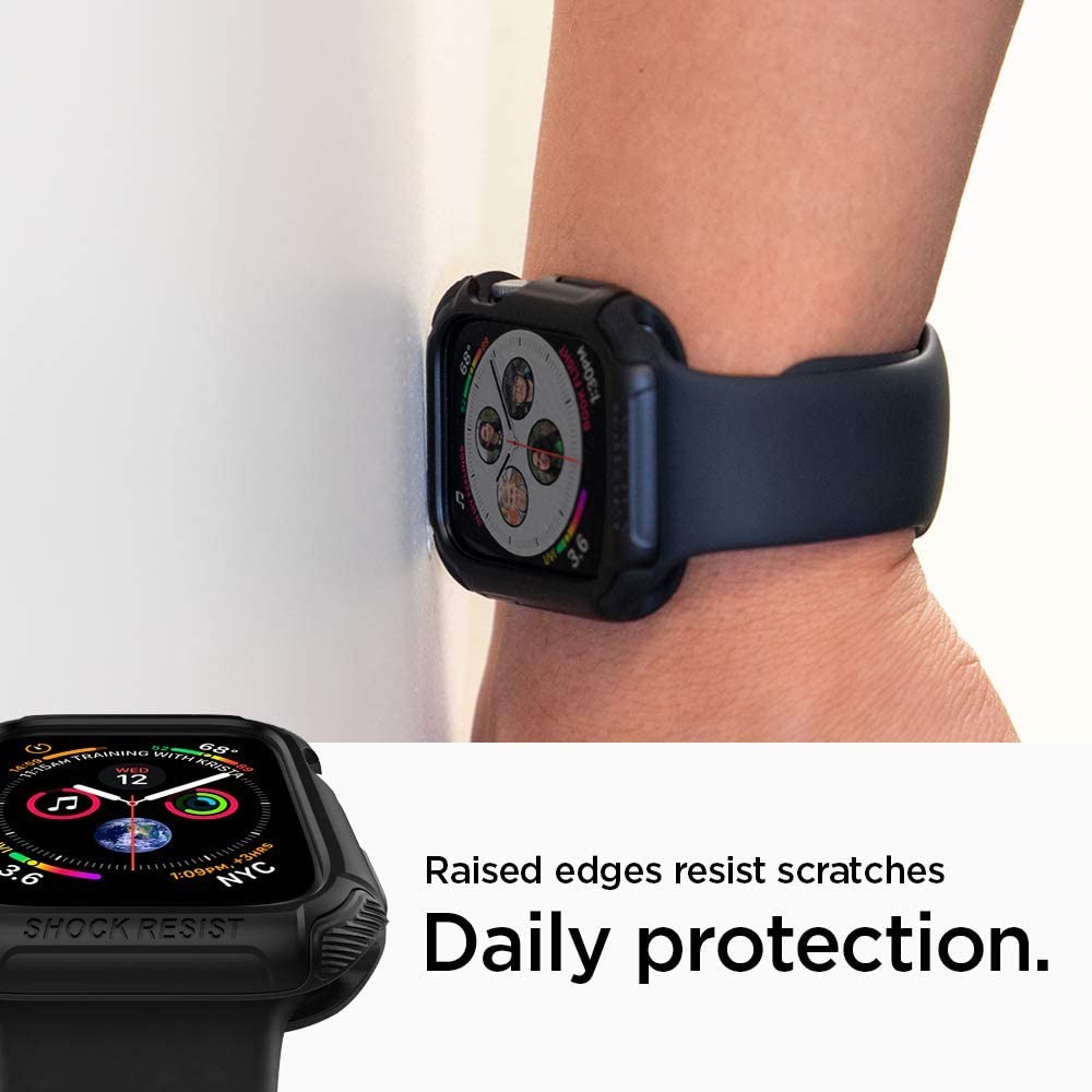 [Hàng Chính Hãng] Ốp Bảo Vệ Apple Watch Spigen Tough Armor Series SE/6/5/4 (44mm)