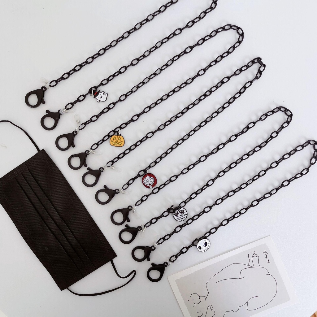 Dây Xích Acrylic Đeo Mắt Kính / Tai Nghe Sáng Tạo