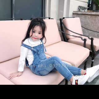 Freeship 99k toàn quốc_,Yếm jean bé gái