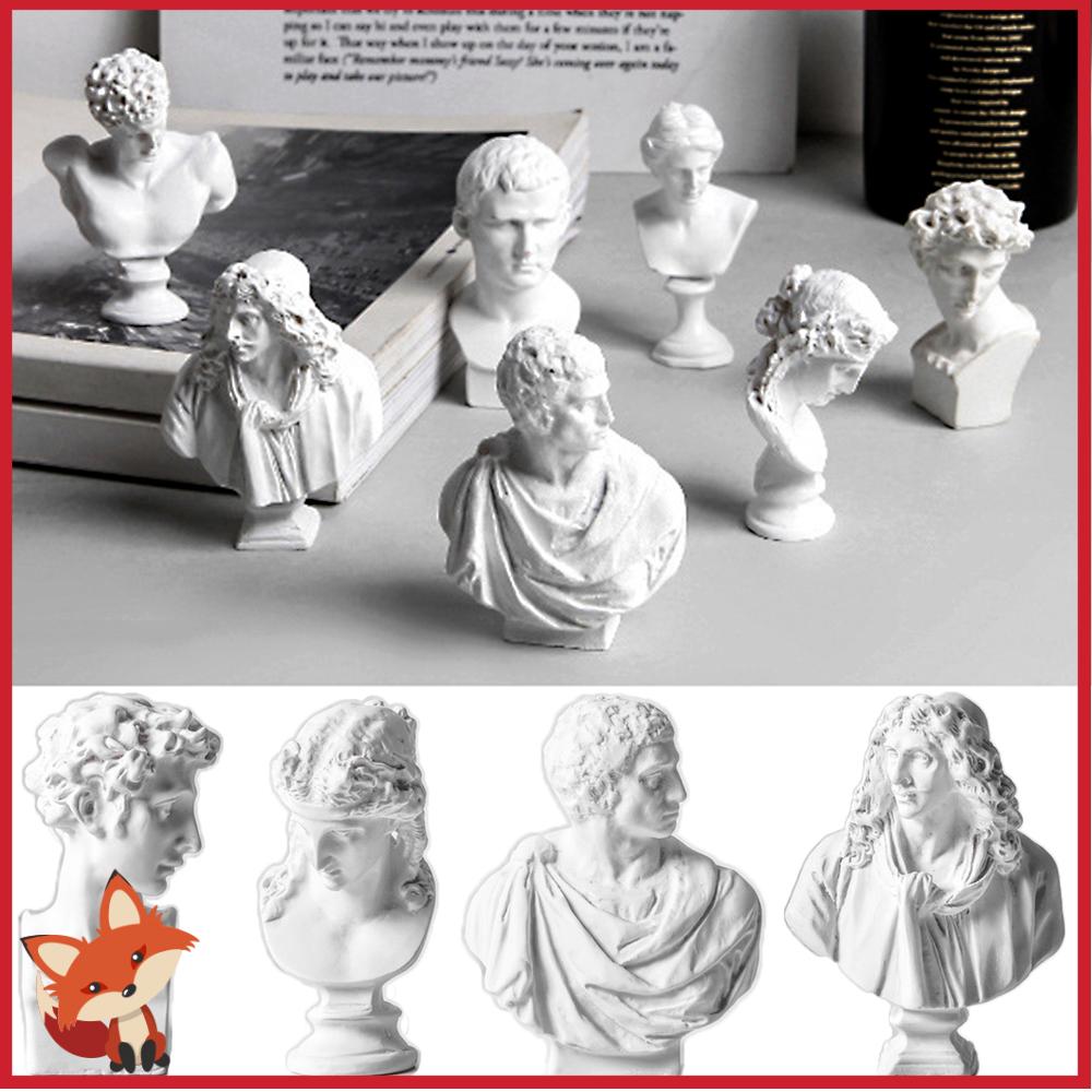 Tượng Điêu Khắc Thủ Công Bằng Thạch Cao Phong Cách Bắc Âu Trang Trí Nhà Cửa