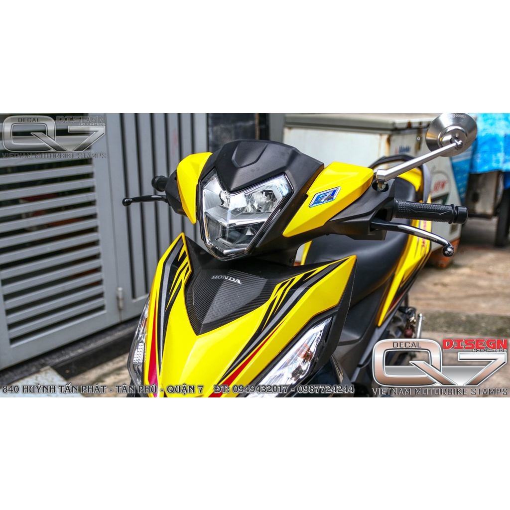 Tem Rời WINNER V1 VÀNG ĐEN