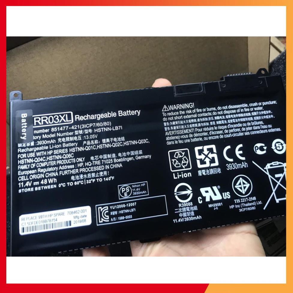 💖💖 Pin HP (Original) ProBook 430 440 450 455 470 G4 450 G5 RR03XL Battery