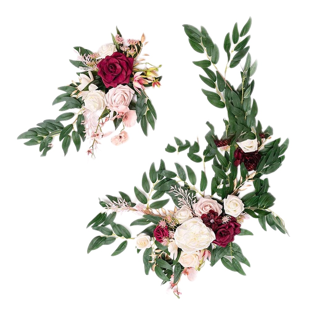 Dây Lá Xanh Nhân Tạo Treo Trang Trí Phông Nền Tiệc Cưới / Ô Tô