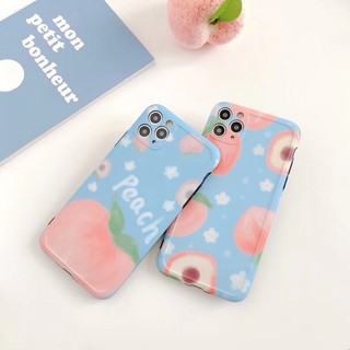 Ốp iPhone Đào Pastel 7Plus/8Plus/X/Xs Max/11/11 Pro Max - ốp iphone