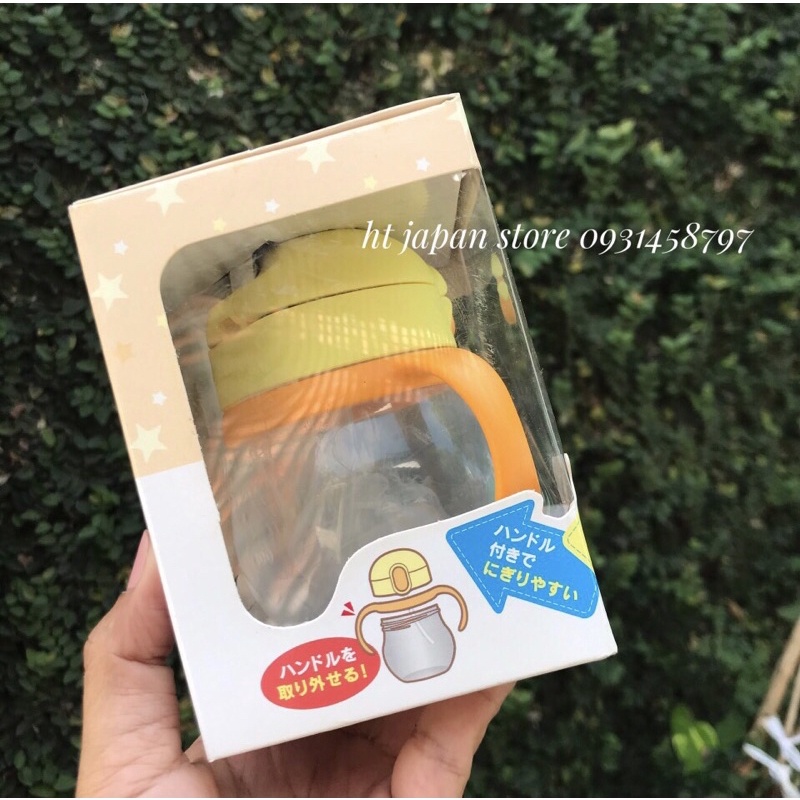 Cốc tập uống Thermos CÓ ỐNG HÚT ( Nội địa nhật cao cấp)