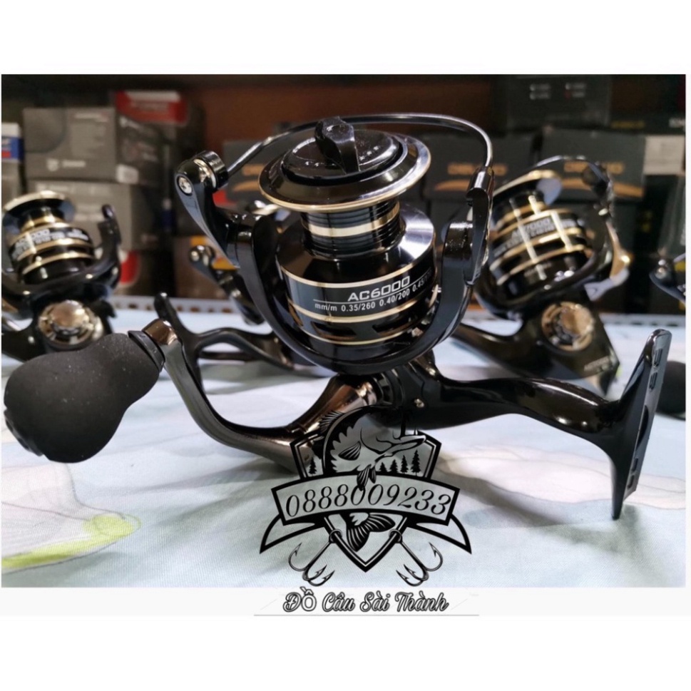 Sale lớn sale Máy Câu DEUKIO AC ⚡ Chính Hãng⚡ có size từ 3000 4000 5000 6000 7000 mẫu mới năm 2020 phù hơn câu lure , la