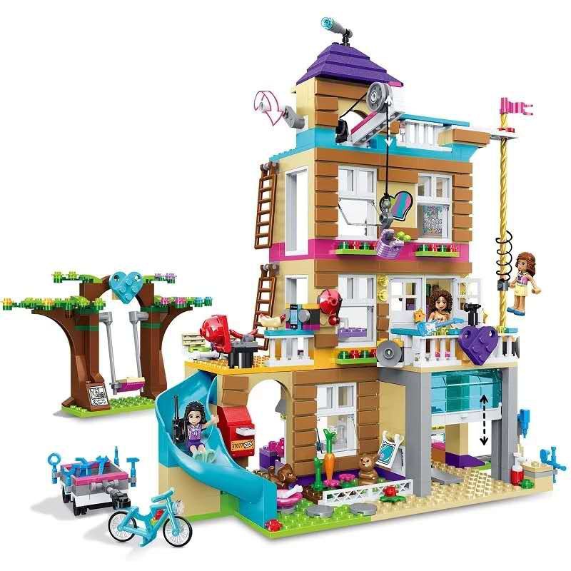 Đồ chơi xếp hình Lắp ráp Friends 41340 Lepin 01063 Bela 10589 House Xếp Hình Ngôi Nhà Tình Bạn Kidspeace